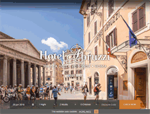 Tablet Screenshot of hotelabruzzi.it